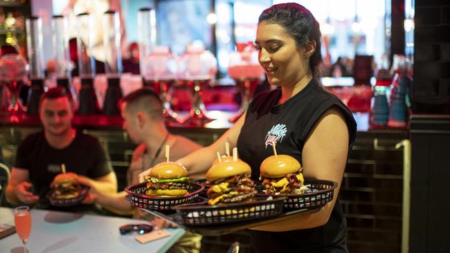 Food and entertainment with the lot is planned for the Parramatta Lanes festival. Picture: Ken Leanfore