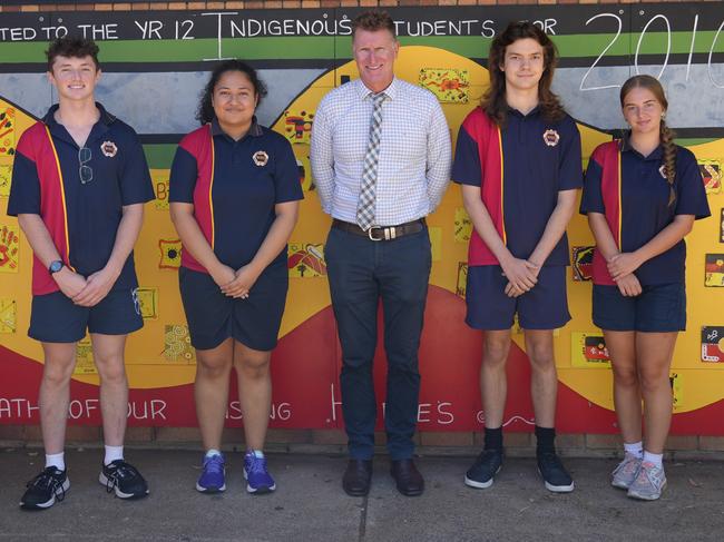 Warwick State High School's 2024 leadership team will be guided by the best as Mr Will Curthoys takes on the permanent role of school principal in 2024. Photo: Jessica Klein