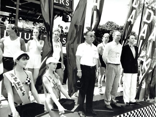 GOLD COAST INDY 1992 Start of the race AL photographer Includes Miss Indy will and R/UP