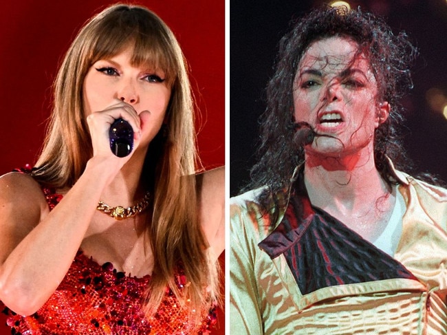 Taylor Swift and Michael Jackson both made the top 100. Picture: