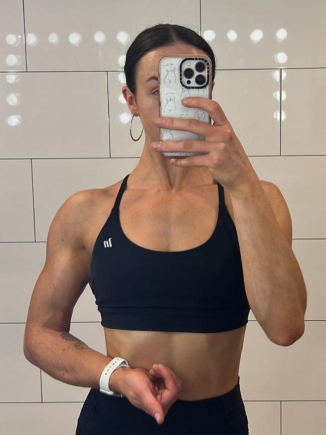 Geelong's most ripped bodies - Stephanie Ferry. Picture: Instagram