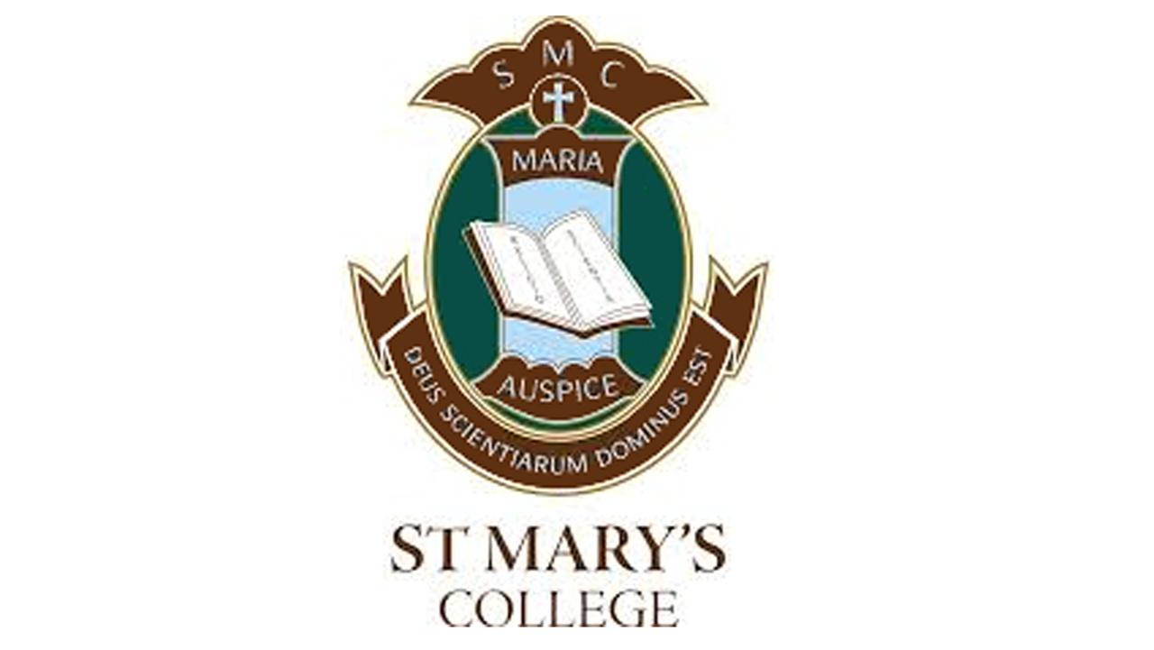 St Mary's College logo for school alumni series.