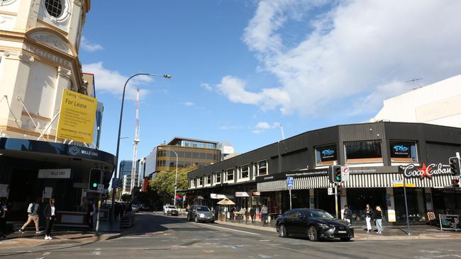 Phillip St could become Parramatta’s new alfresco dining hub. Picture: Robert Pozo
