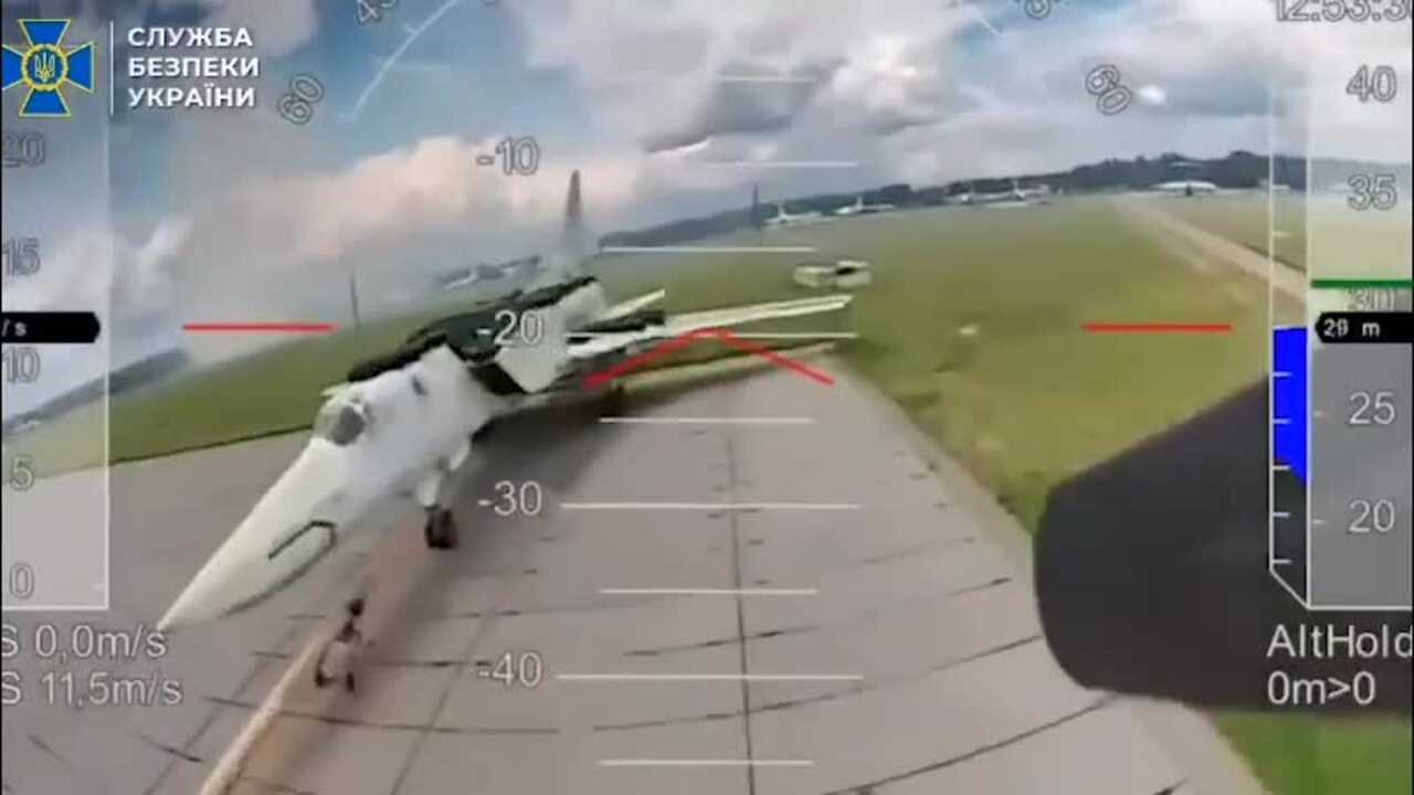 Ukraine Destroys 41 Russian Strategic Aviation Military Aircraft as Part of Operation 'Spiderweb'