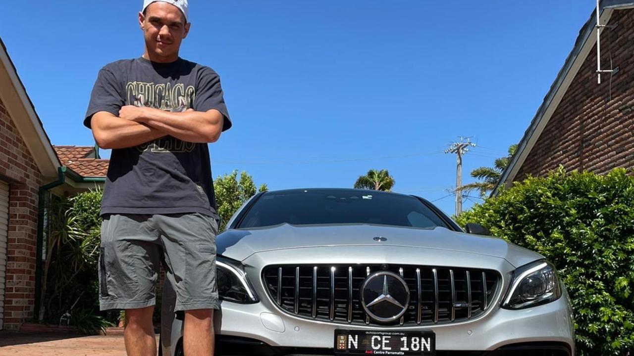 Tszyu with his new ride.