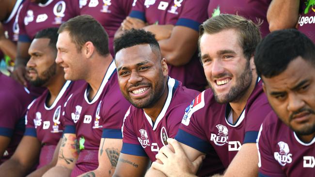 New Reds captain Samu Keravi sums up the mood at Ballymore. (AAP image, John Gass)