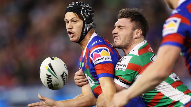 Kalyn Ponga was superb for Newcastle. Picture: Brett Costello