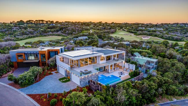 This mansion in Jamieson Court, Cape Schank, could fetch $4.6m.