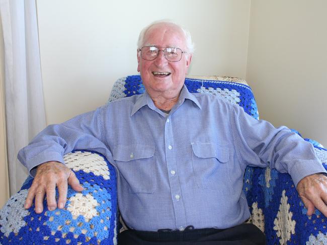 Long time Ballina local Anzac Cummings will today celebrate his 90th birthday with family and friends.Photo Leah White/ The Northern Star