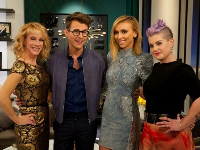 Kathy Griffin, Brad Goreski, Giuliana Rancic and Kelly Osbourne.
