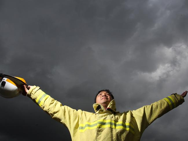 Firefighters are relieved after grey skies and rain brought an end to dry conditions which were responsible for multiple fire on the tablelands. Shane Given