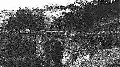 The bridge back in the day. Picture: Heritage Victoria