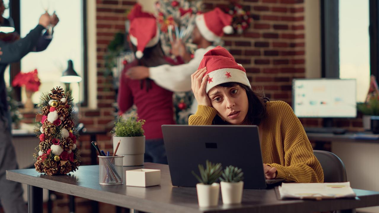 Around 37 per cent of workers don’t feel festive about their end-of-year party. Picture: iStock