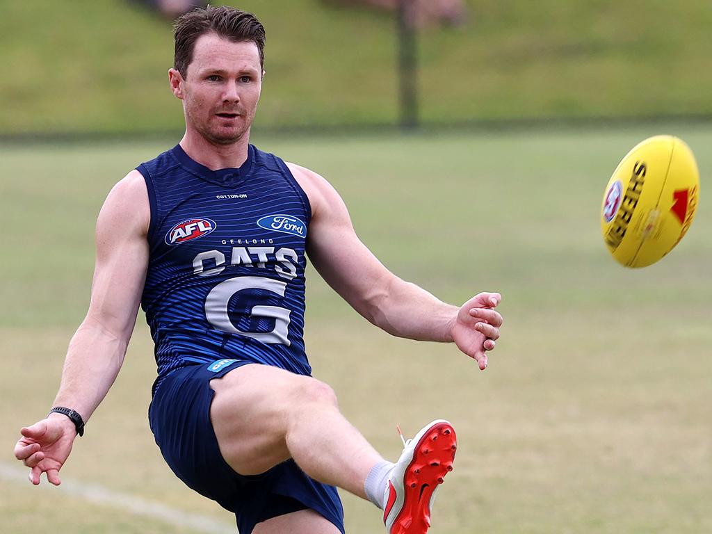 Patrick Dangerfield says he’ll play as a pure midfielder in 2021. Pic: Michael Klein