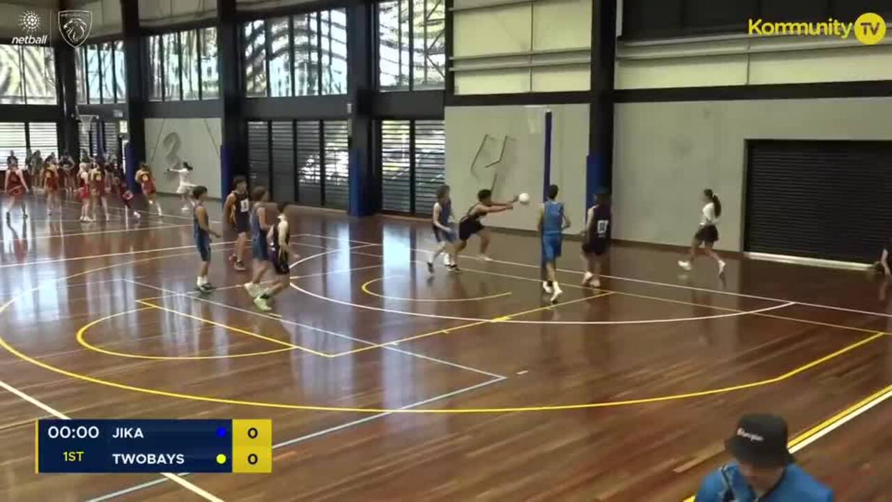 Replay: Jika v Two Bays (17&U M) - 2025 Netball Victoria State Titles Day 1