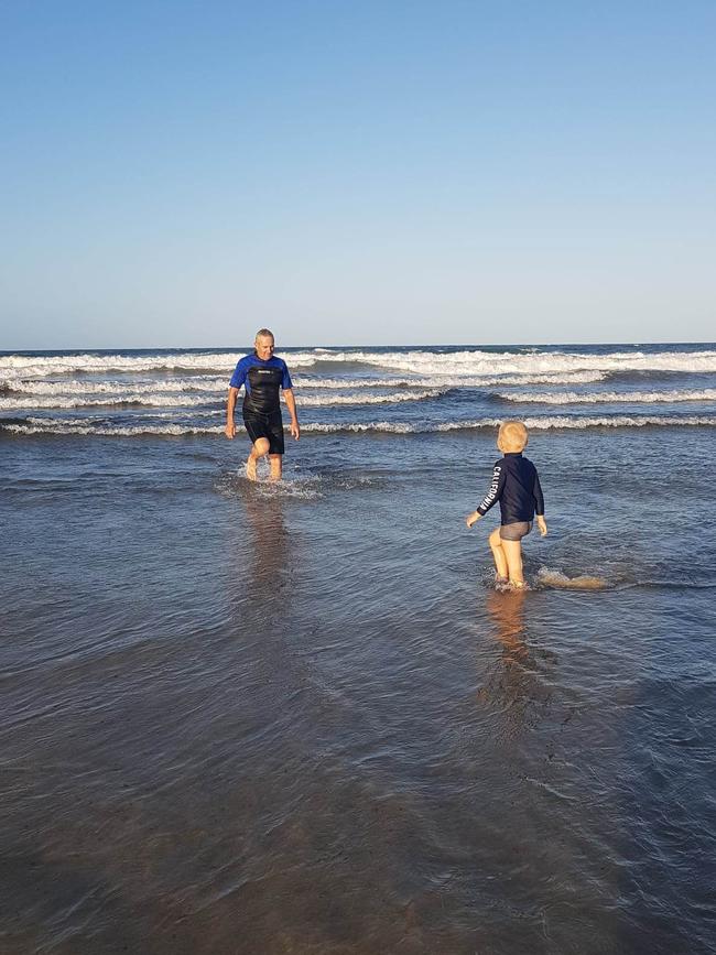 Laurie Haylock, 70, loved the beach.