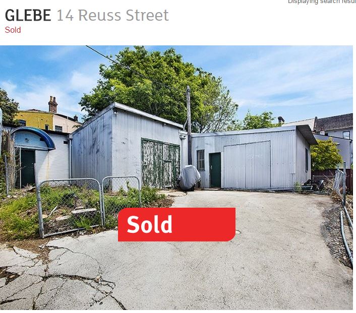 The Glebe tin shed that went for $1.69m. Picture: LJ Hooker Glebe