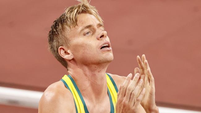 Tokyo 2020 Olympic Games Day 15. 07/08/21.  Athletics finals at the Tokyo Olympic Stadium in Tokyo, Japan. Australias Stewart McSweyn  in the Mens 1500m Final. Picture: Alex Coppel.