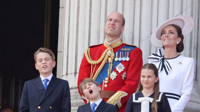 Kate joined her family at Trooping the Colour on June 15, 2024. Picture: Neil Mockford/GC Images