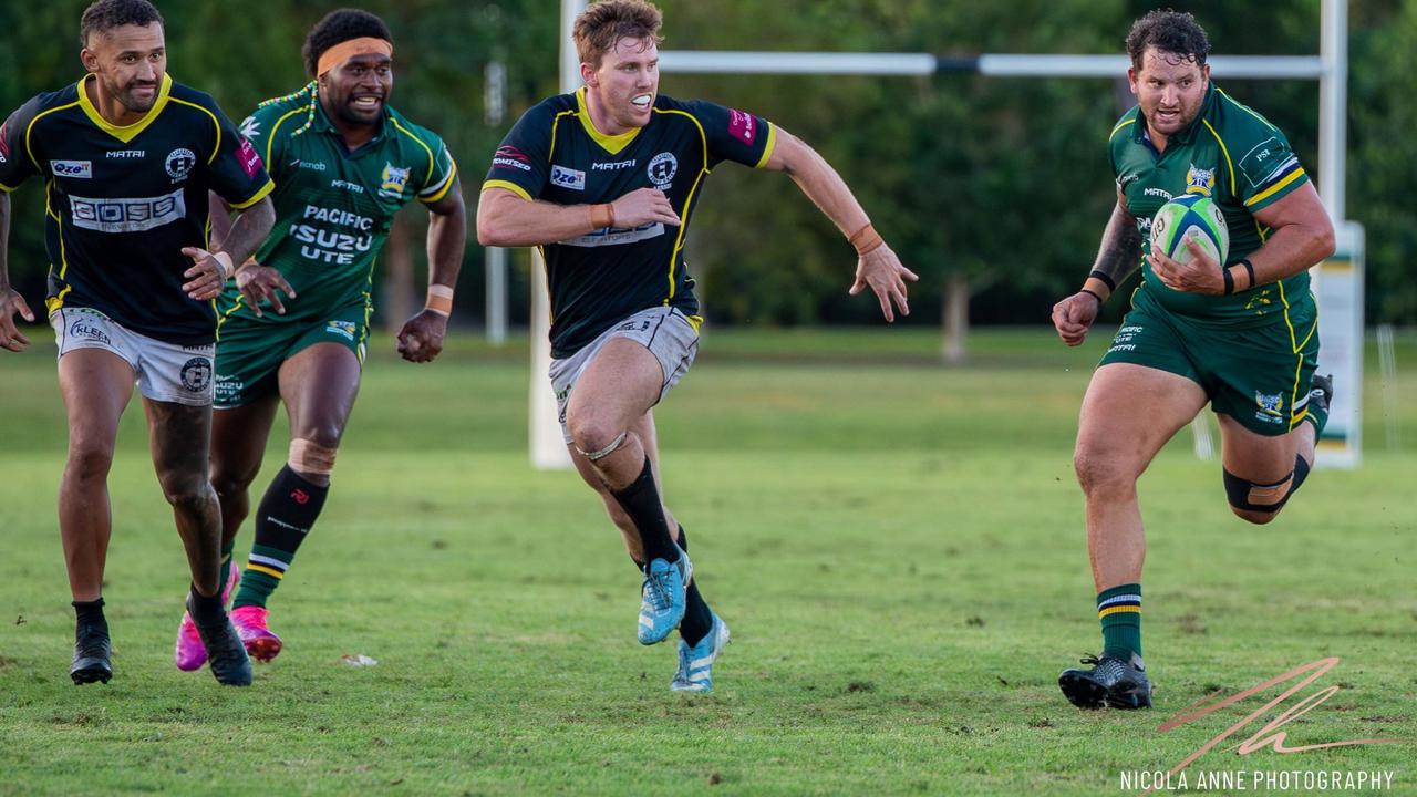 Colby Mason in action for University Barbarians. Picture: Nicola Anne Photography.