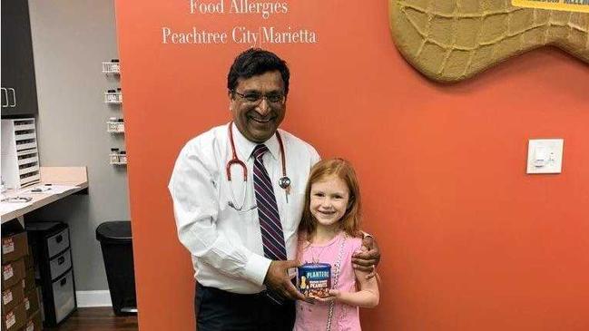 Dr Ruchir Agrawal with Zalia Sly.