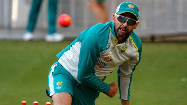 Nathan Lyon prepares for a Test match at his favourite Australian ground