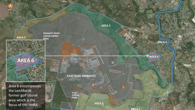 An investigation into PFAS contamination in and around RAAF Base Amberley found there to be a 'low and acceptable' risk to human health.