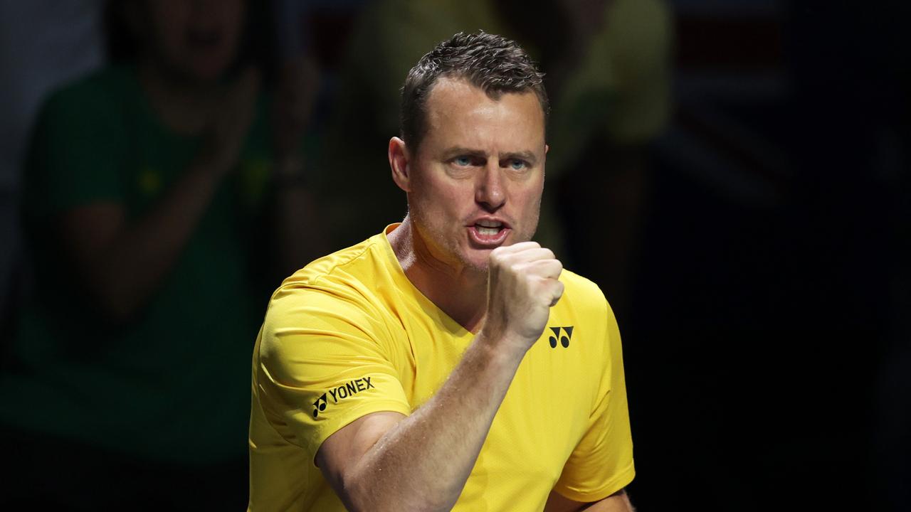 Aussie captain Lleyton Hewitt. Picture: Clive Brunskill/Getty Images for ITF