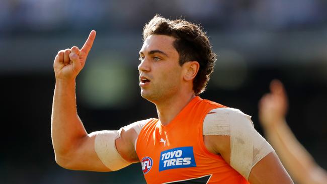 Tim Taranto will be a Tiger from next season after spending his first six seasons at the Giants. Picture: AFL Photos