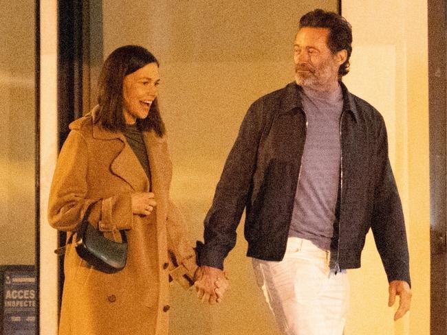 Hugh Jackman and Sutton Foster have publicly confirmed their romance. Picture: BACKGRID