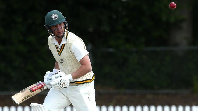 Simon Hill in action for Camberwell. Picture: Hamish Blair