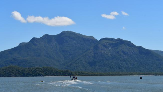 Hinchinbrook Island, the world's largest island national Park, photographed from Enterprise Channel at Dungeness. Picture: Cameron Bates