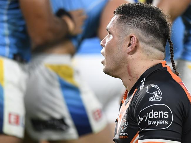 James Roberts is dejected after the loss. Picture: NRL Images