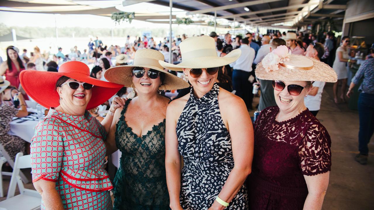 Isaac Regional Council Mayor Anne Baker, Cr Gina Lacey, Cr Kelly Vea Vea and Cr Jane Pickels.