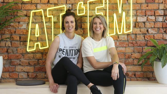 Upstate Studios co-owners and sisters Charelle Cuolahan and Gail Asbell. Picture: Peter Ristevski