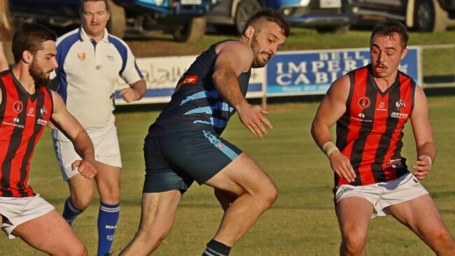 Imperials forward Johnny Boras. Picture: Doug Stilgoe