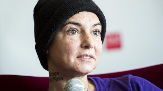 Sinead O'Connor. Picture: EPA/Balazs Mohai