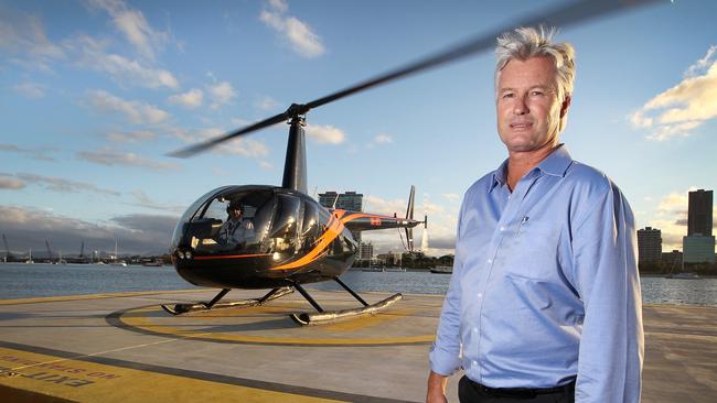 GC Helicopters owner and pilot Scott Menzies on the Gold Coast.