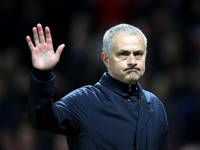 (File Photo) - MANCHESTER, ENGLAND - FEBRUARY 16:  Jose Mourinho, Manager of Manchester United applauds supporters during the UEFA Europa League Round of 32 first leg match between Manchester United and AS Saint-Etienne at Old Trafford on February 16, 2017 in Manchester, United Kingdom.  (Photo by Clive Brunskill/Getty Images)