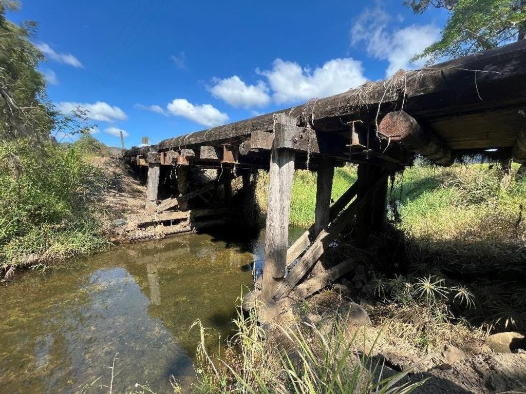 The Palm Tree Bridge before construction. Photo: Mackay Regional Council