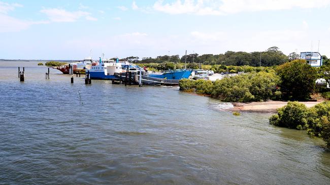 Stradbroke ferries at Toondah Harbour, Cleveland - Picture: Richard Walker