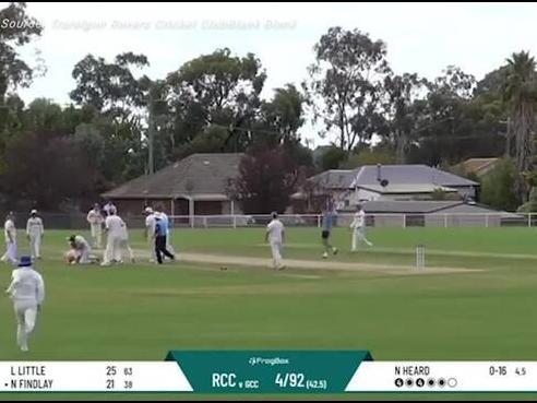 Brawl erupts during A-Grade cricket game