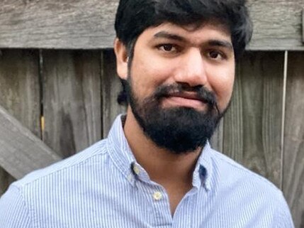 Southern Cross University postgraduate student Harishivshankar Reddy Nagaram tragically died after a 'massive' subarachnoid haemorrhage. Picture: Supplied