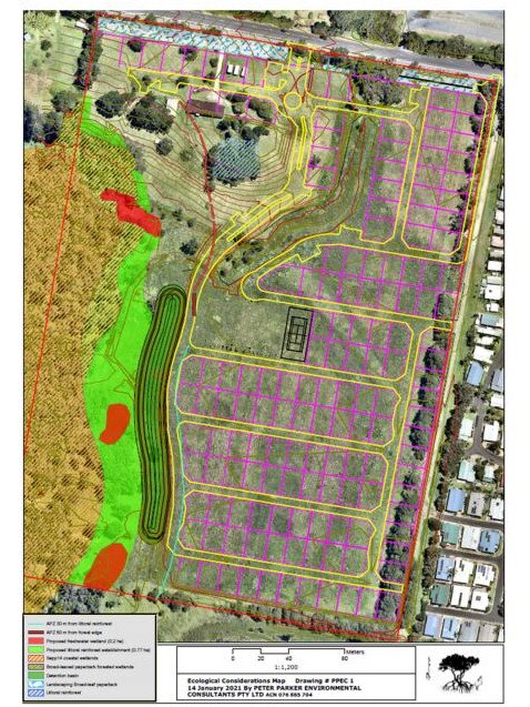 The GemLife project in Skennars Head will include 147 sites, plus a clubhouse and other amenities.