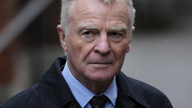 Tributes flow in for Max Mosley. (Photo by Carl Court/AFP)