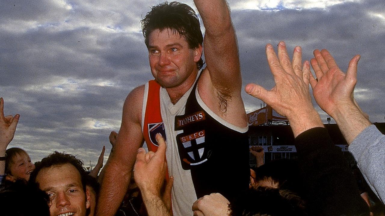 Danny Frawley’s death was one of the AFL’s great tragedies.