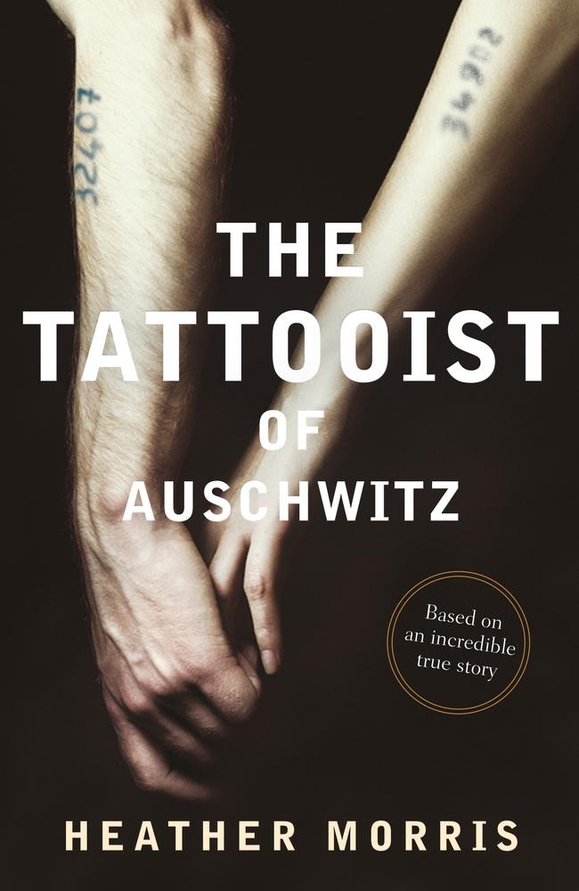 Cover of The Tattooist of Auschwitz, by Heather Morris. Picture: Supplied