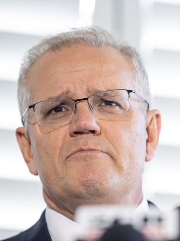 Prime Minister Scott Morrison has come to the defence of his Liberal candidate for the Sydney seat of Warringah. Picture: Jason Edwards
