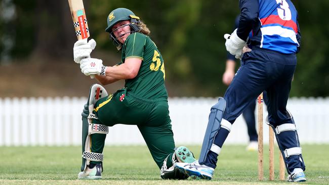 Tearan Gleeson in action for Northcote. Picture: Josh Chadwick