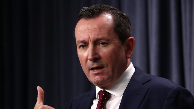 WA Premier Mark McGowan. Picture: Colin Murty / The Australian